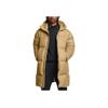 Under Armour Limitless Mid-Length Zipper Fashion Solid Color Warm Down Coat Men Coats Camel-Brown 1384644-263