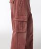 Musinsa Standard Pigment Extra Wide Cargo Denim Pants [Smoke Pink]