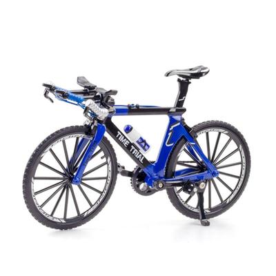 1:8-Skala-Modell aus Legierung, Druckguss, Rennfinger-Mountainbike-Modell, Metall-Taschenfahrrad, Simulationssammlung, Spielzeug für Kinder