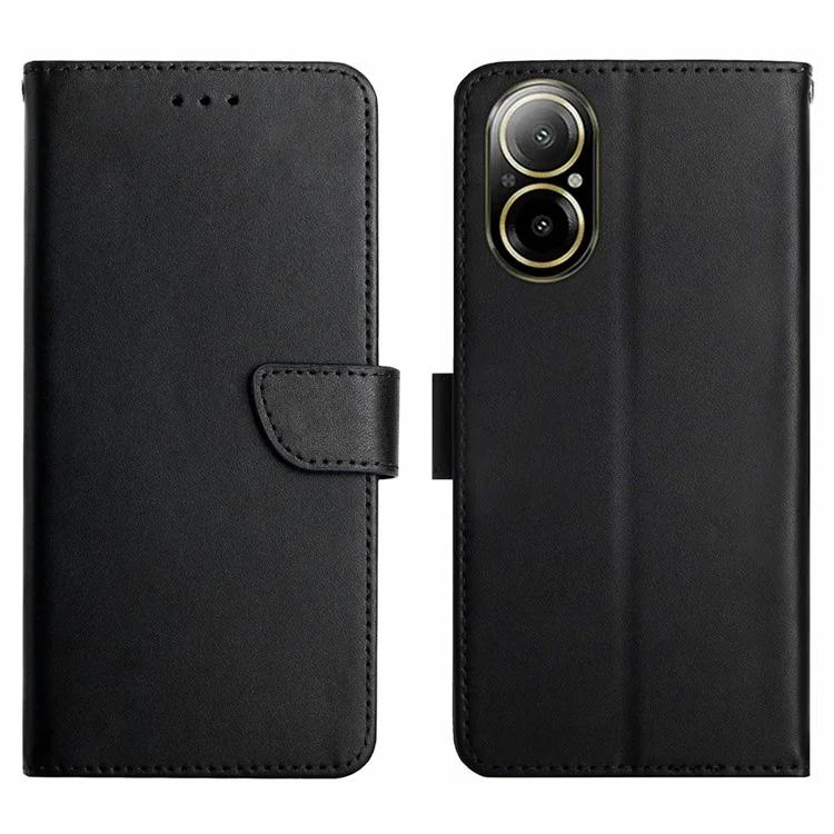 

HT02 для Realme C67 4G Nappa Texture Phone Case подлинный чехол из коровьей кожи