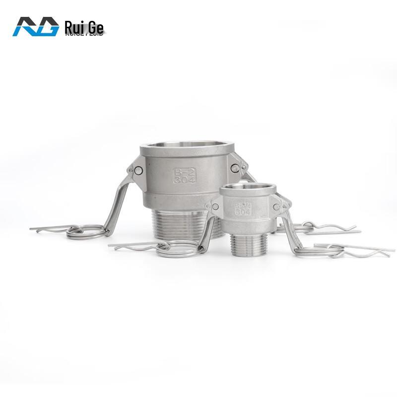 RG 304 Stainless Steel Type B Female Quick Coupling (BSPT External Thread)