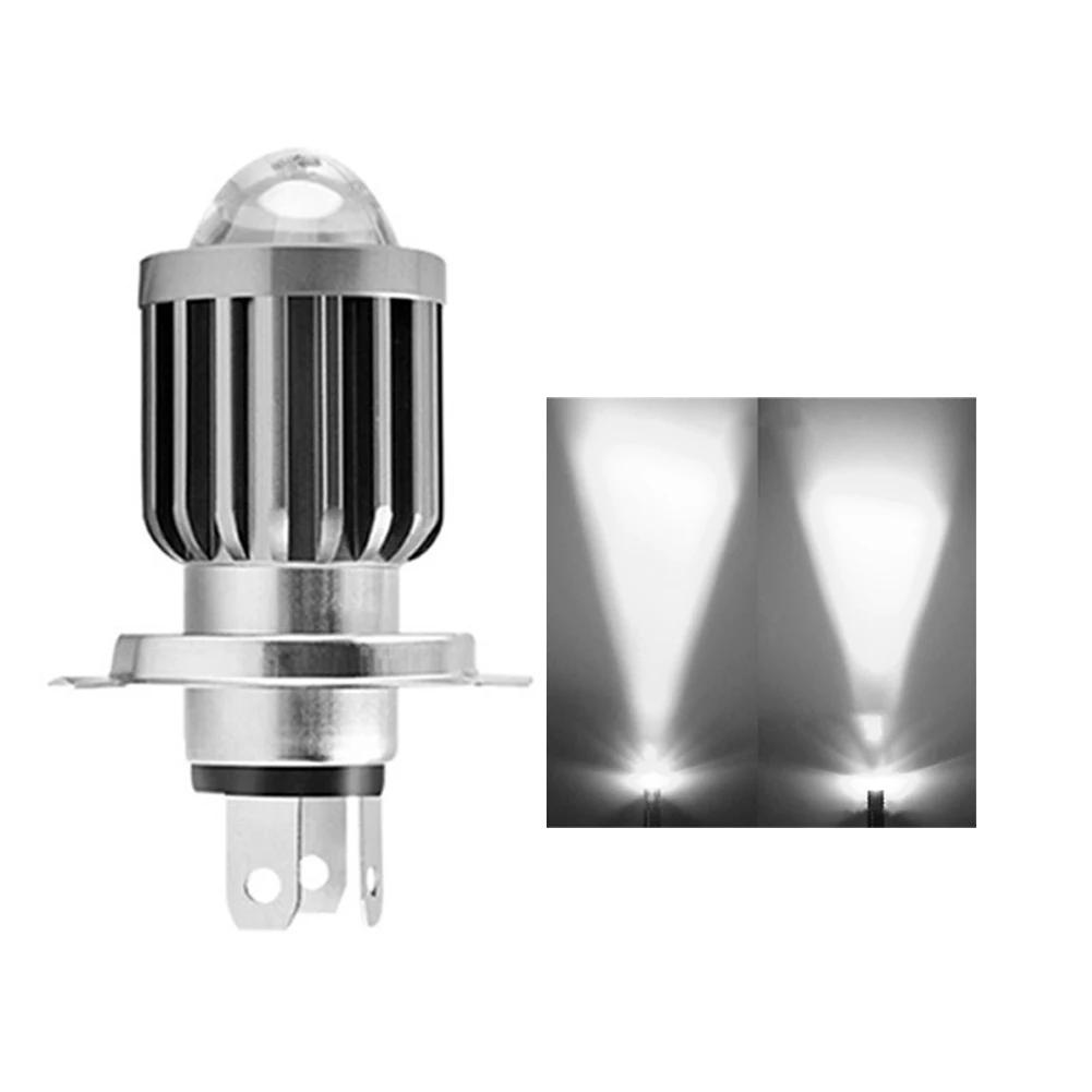 High-brightness Motorcycle Headlight H4 H6 12V Aluminum Alloy LED High/Low Beam Led Bulbs 2000LM Super Bright Scooters Fog Lamp
