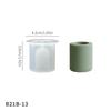 Geometric Epoxy Mold for Flower Vase - DIY Hydroponic Test Tube and Wall Decoration Silicone Mold