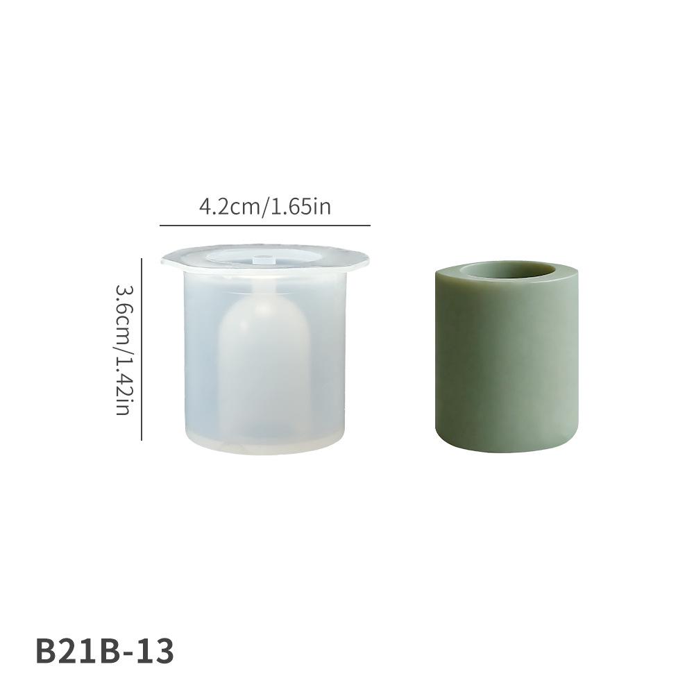 Geometric Epoxy Mold for Flower Vase - DIY Hydroponic Test Tube and Wall Decoration Silicone Mold