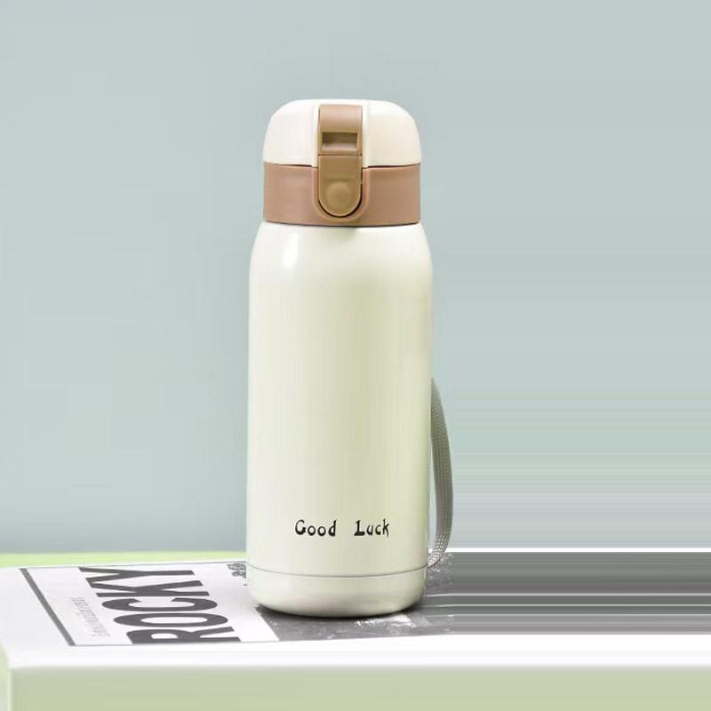 Mini Thermos Cup 200ml/360ml Pocket Cup Stainless Steel Thermal Coffee Mug Vacuum Flask Insulated Hot Water Bottle Kids Gift