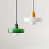 Northern Minimalist Cream Glass Pendant Light for Dining, Bedside, or Bar