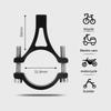 Red Bike Phone Mount Aluminum Alloy Motorcycle Phone Holder Bike Handlebar Phone Holder  Bicycle