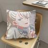1pc Anime Asobi Asobase Characters Pillow Case Fashion Square Pillowcase Bedroom Sofa Room Ins Decoration Leisure