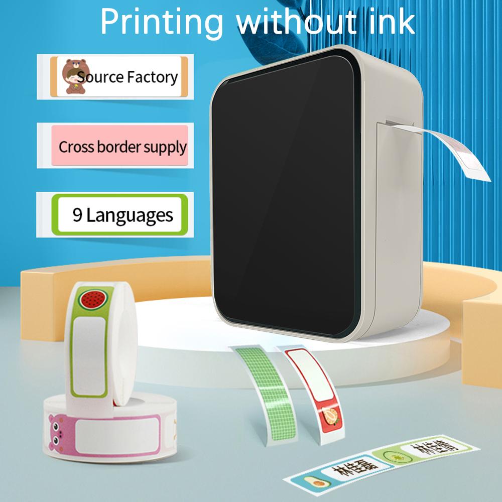 P15 Aufkleberdrucker Drahtloser Tragbarer Thermischer Etikettendrucker Ähnlich wie D11 D110 D101 Etikettiermaschine Mini Tag Maker