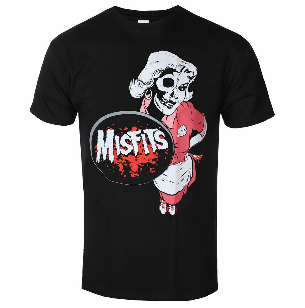 MISFITS Grafické bavlněné tričko Unisex Pánské Dámské Letní s krátkým rukávem Módní značkové tričko Luxusní Ležérní Vintage Retro Top