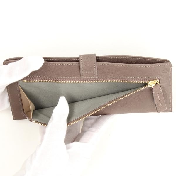 Genten Fresco Thin Wallet, Peach Beige
