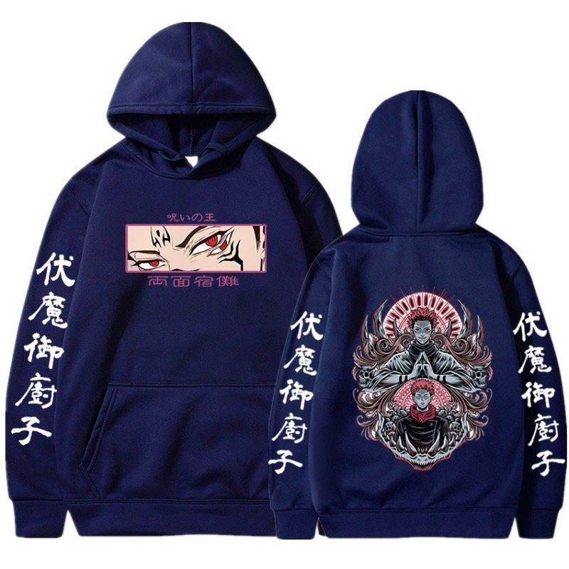 Japan Anime Demon Slayer Uzui Tengen Hoodie Funny Manga Muscular Ninja Mice Muki Muki Gym Tracksuit Unisex Fashion Casual Hoodie