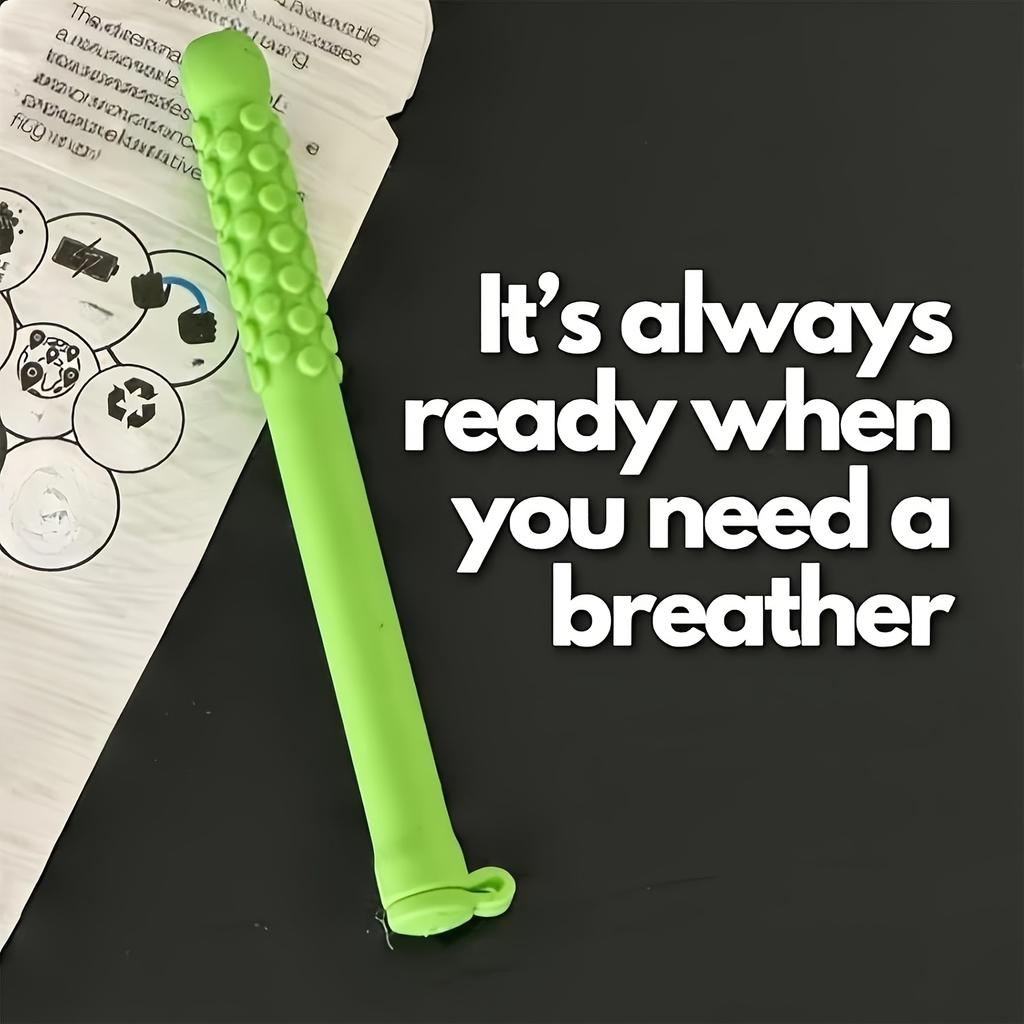 Chewing Essential Oil Inhaler Stick, Smoking Cessation Diffuser Stick, Personal Silicone Diffusion Rod for Changing Bad Habits, Ideal Birthday Gift