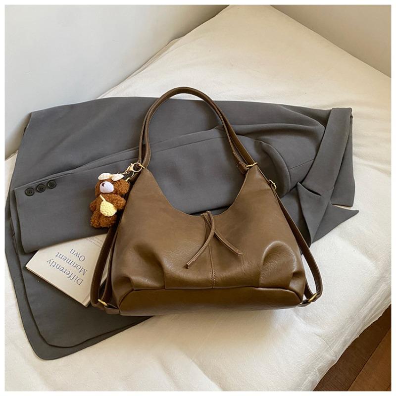 Multi-back fatot bag casual retro large-capacity women's new commuter simple single shoulder popular messenger bag