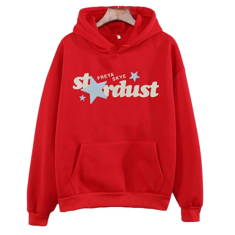 Freya Skye Stardust Hoodie Men Women New Long Sleeve Sweatshirt Autumn Winter Fashion Casual Clothing Loose High Street Pullover