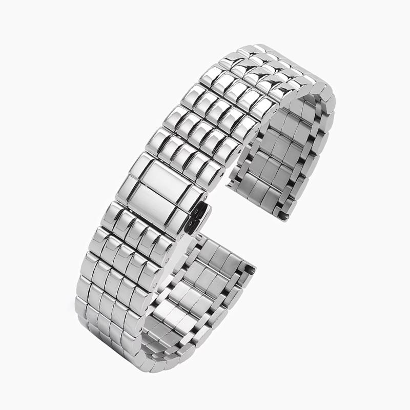 

16 мм Нержавеющая сталь Ремешок для часов Для серии Longines Dantovina Аксессуары для ремешка часов из нержавеющей стали 314L Сплошная нержавеющая сталь 16mm