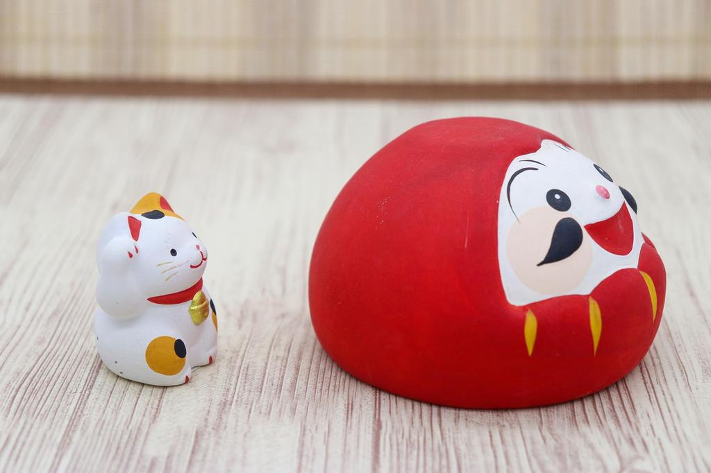 Craftsman House Lucky Daruma (Lucky Cat)