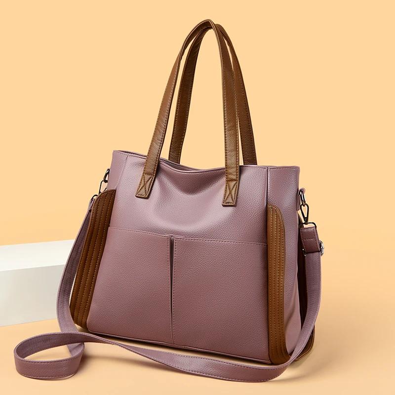 Vintage Women Bucket Hand Bag New Designers Luxury Handbags Women Large Capacity Shoulder Tote  Bags Fashion Brand Crossbody Bag