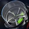 SVJ Men's Watch Car Wheel Modified Rs7 Men's Watch Hydraulic Three-dimensional Hollow Quartz Watch
