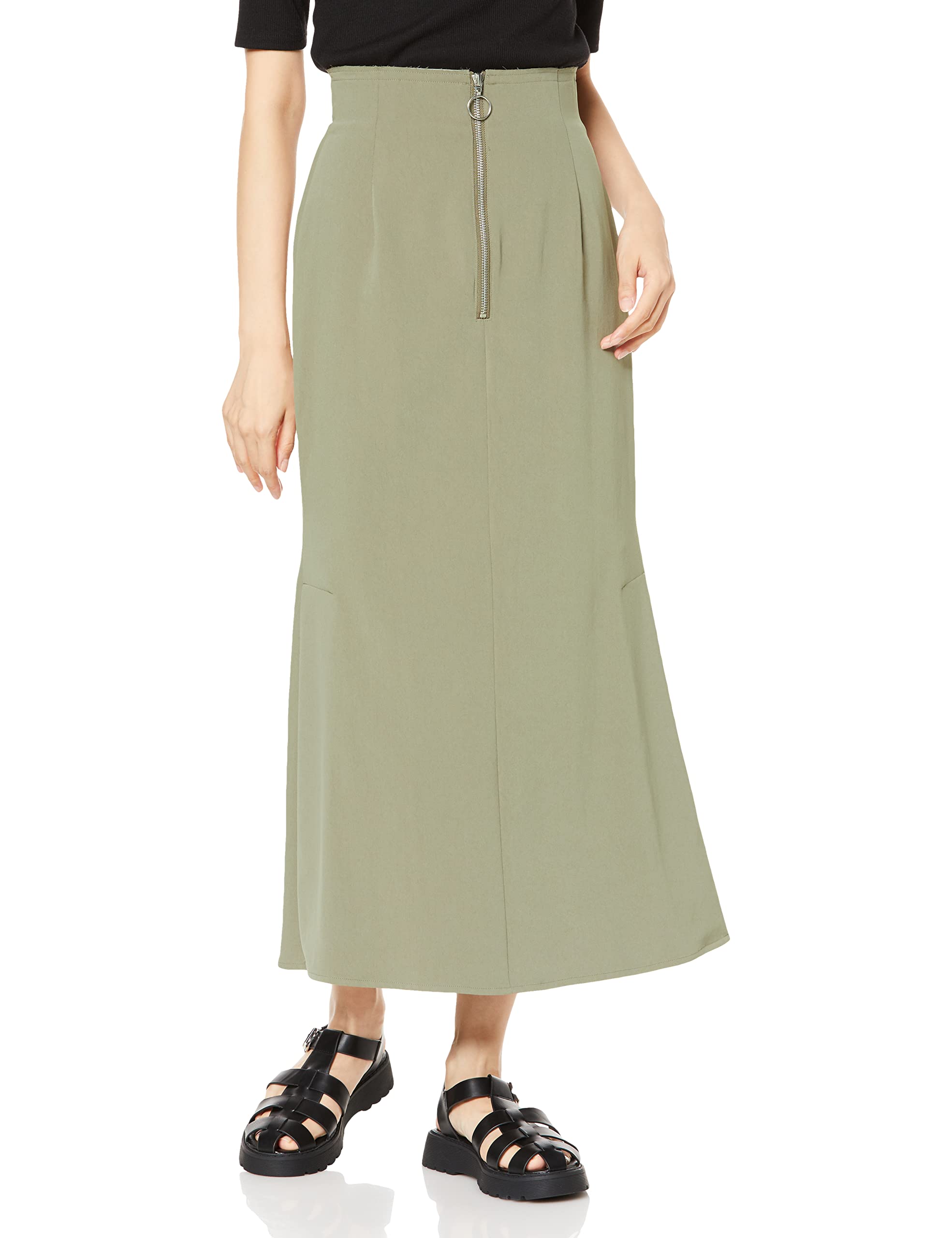 

Emi Center Zip Narrow OLV 0 Women s Skirt, 13WFS224003,