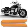 Pair of Saddlebag Reflector   Cover   Warning Small Size Fit for   FLT FLHT FLHRC