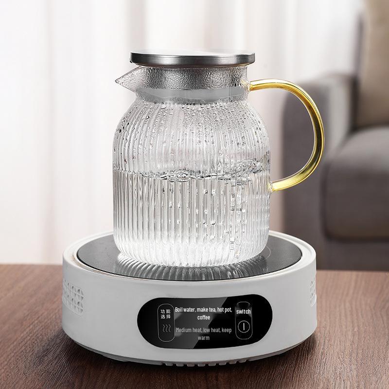 2025 Heat-Resistant Glass Kettle Set – Large Capacity Cold Water & Juice Jug