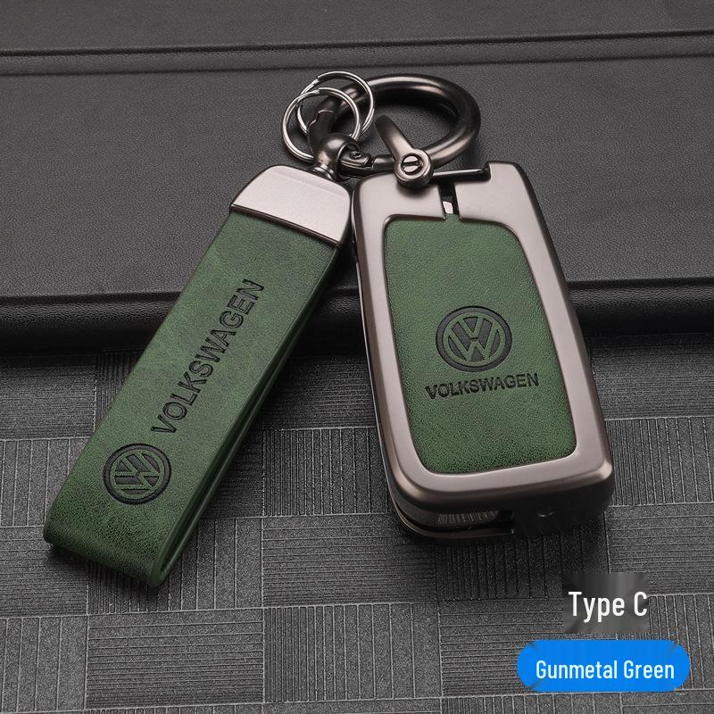 Volkswagen Car Key Case for Tiguan, Santana, Sagitar, Lavida, Bora, Polo, Golf 8, Tayron