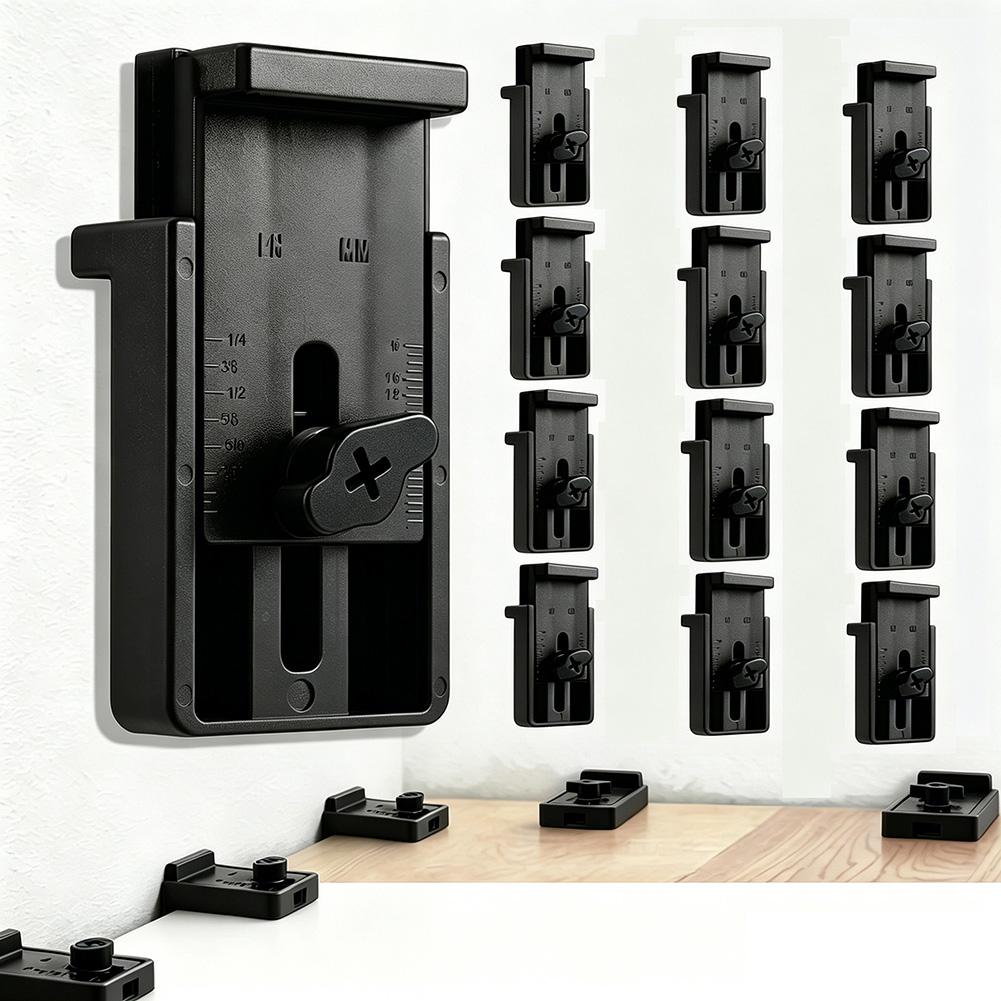 Quick Adjust Flooring Spacers Tool For Precise Gap Control In Wood Plank Flooring Projects 1/1 To 1 Inch Range 11 Pcs
