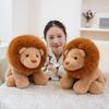 Cartoon Lion Plush Toy For Children Soft Sleep Companion Festival Doll Gift