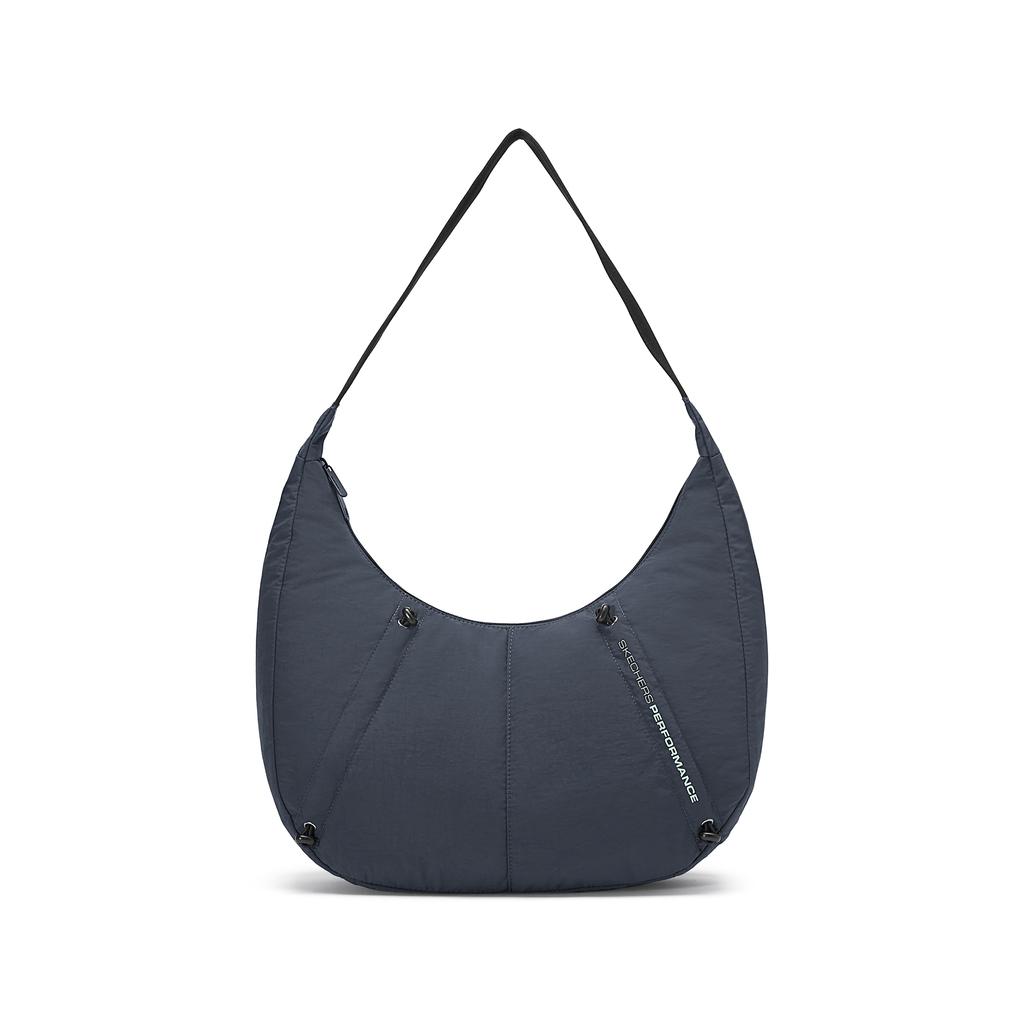 New Skechers Nylon Portable Crossbody Bag, Shoulder Bag Regular Unisex Ink Gray P225U006-00W5