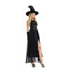Halloween Costume Women's Sexy Hottie Nightclub Queen Diablo Goth Starry Sky Dress Witch Dress