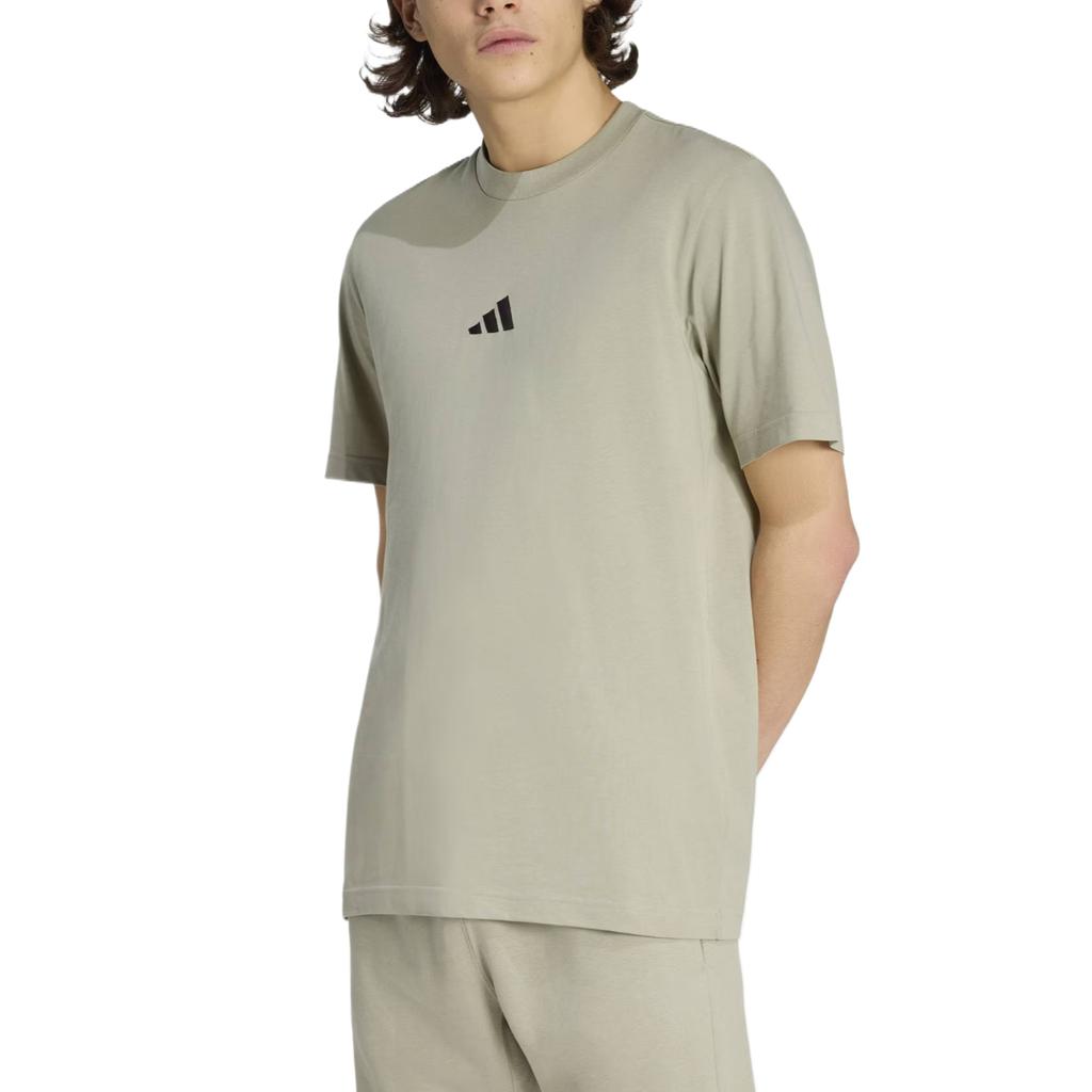 Adidas Single Jersey Pullover Embroidered Comfortable Fitting T-Shirt Men Tops KC0905