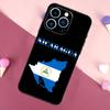 Nicaragua Flag Phone Case For iPhone 16 17 Pro Max 17 Air 16E 13 12 Mini 14 15 Plus 11 Pro Max Back Cover