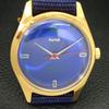 HMT PILOT HAND-WINDING VINTAGE INDIAN MENS BLUE COLOR DIAL WATCH A702071-5