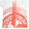 STONE ISLAND T-Shirt With Back Graphic Print Round Neck Short Sleeve Kids Tops White 781621055-V0001