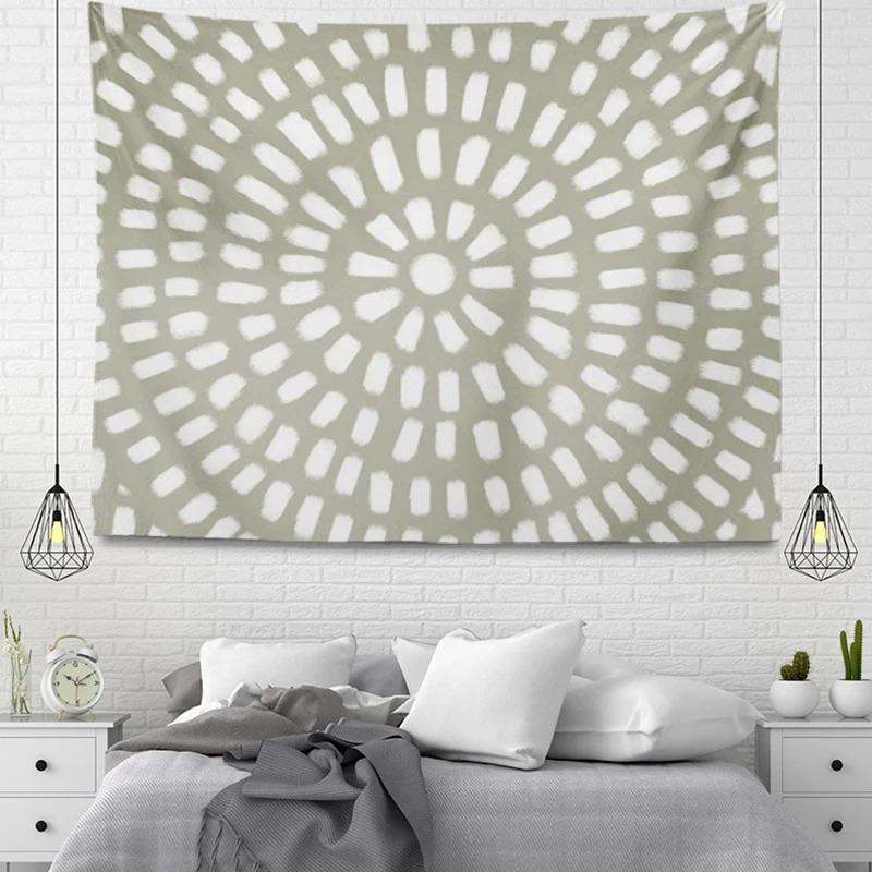 Aesthetic Home Room Decor Bohemian Hanging Large Fabric Autumn Simple Bedroom Carpet Nordic Bohemian Home Decor Tapestry