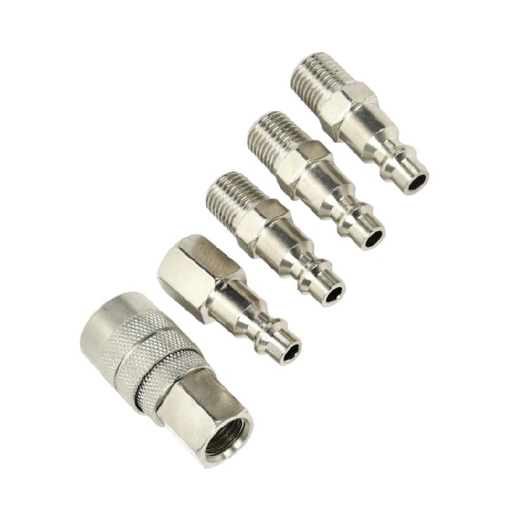 Professional Steel Quickly release Coupler Kit Air Hose Fittings Leakage Prevention Technology Heavy Duty Applications