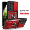 For Tecno Spark 40 Pro Case Tecno Spark 40 Pro Cover Magnetic Ring Holder Armor Phone Case Slide Camera Protect Back Cover
