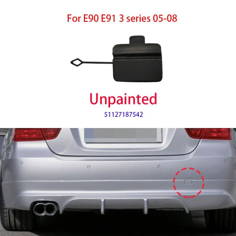 Rear Bumper Towing Hook Cover Shell For BMW 3 Series 09-11 E90 LCI 318 320 323 325 328 330 335 Hauling Trailer Cap 51127202673