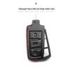 Key Case for Volkswagen: Compatible with 2017+ Magotan, Golf B8, Passat, Tiguan, Lavida, Bora - Genuine Leather