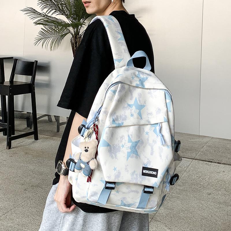 Schoolbag, Japanese-style Instagram backpack, backpack for girls, cute and sweet for middle and high school students, large capacity fresh backpack