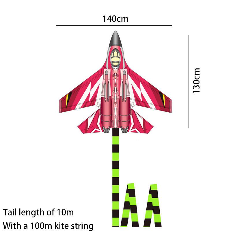 Blue 1.4m Airplane Kite 10m Tail Red 1.4m Airplane Kite 10m Tail 1.3m Airplane Kite розовый