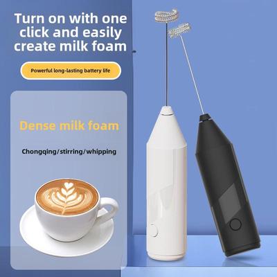 Elektrischer Hand-Mini-Milchaufschäumer für Kaffee und Backen