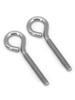 304 Stainless Steel Eyebolt with Ring Hook – Machine Thread Closed Eye Bolt (M4 M5 M6 M8)