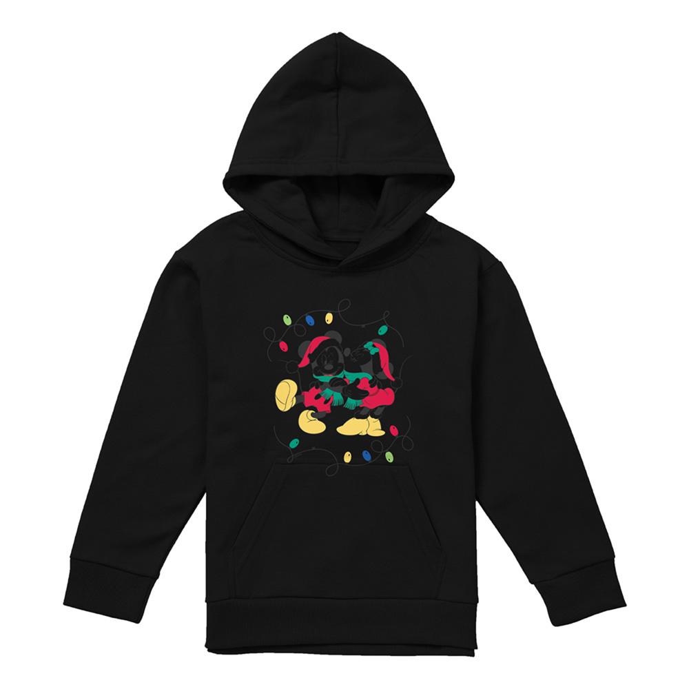 Disney Childrens/Kids Mickey Mouse & Minnie Mouse Christmas Kiss Hoodie