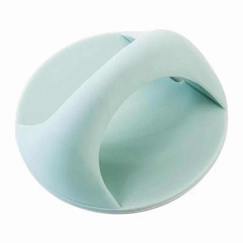 1 Paquete Color Sólido Manijas y Pomos para Puertas y Ventanas Domésticas Manija Pequeña Adhesiva Simple Seguridad y Conveniencia Artículos para el Hogar