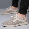 Fashion 2024 New Men Casual Shoes Brand Mocassins Hollow Out Breathable Sneakers Mens Loafers Soft Driving Shoes for Running Man Shoes