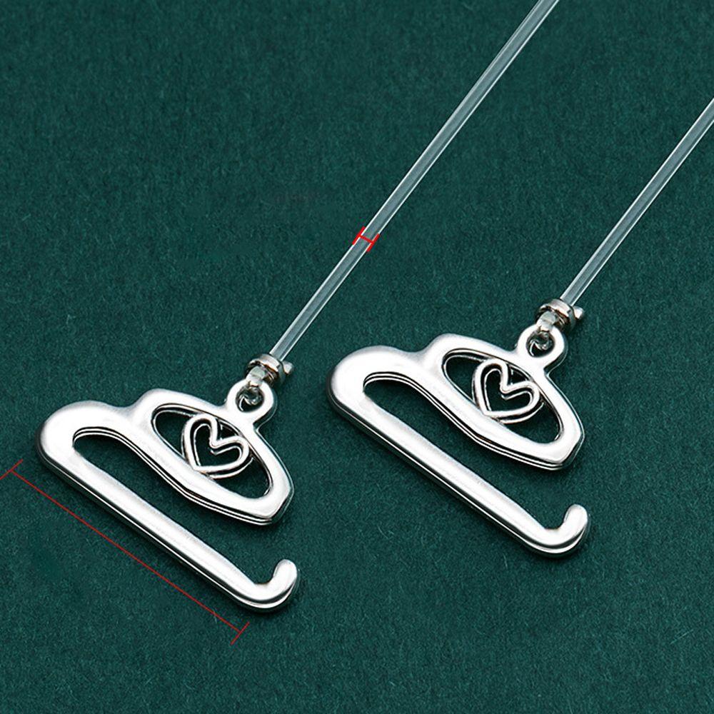 Strap Non-Slip Heart for Wedding Summer Intimates Accessories Bra Accessories Transparent Shoulder Strap Invisible Bra Strap M
