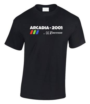 Arcadia 2001 T-Shirt 8-Bit Home 80er Videospielkonsole Atari ColecoVision GT408
