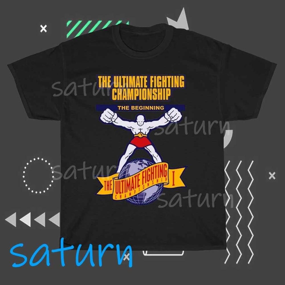 

UFC Logo and Ultimate Fighting Championship Logo T-Shirt Funny Size S to 5XL L